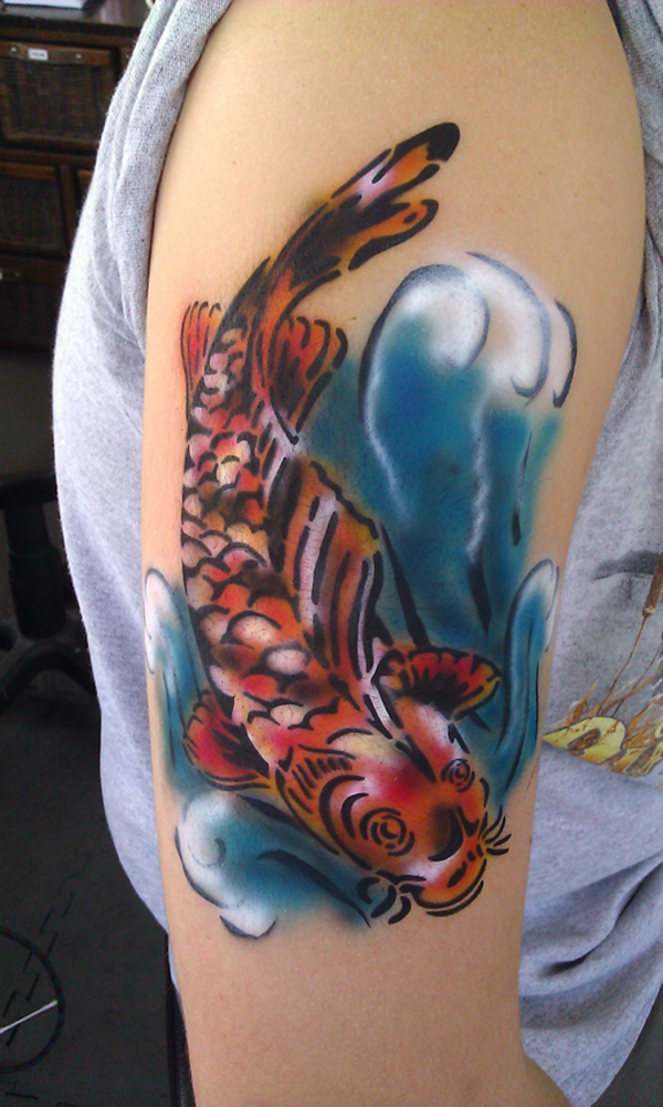 22 Fish temporary tattoos