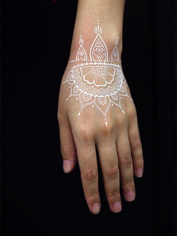 23 beautiful floral design temporary tattoo