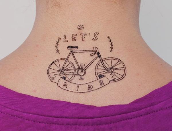 32 Temporary tattoos for bike lovers