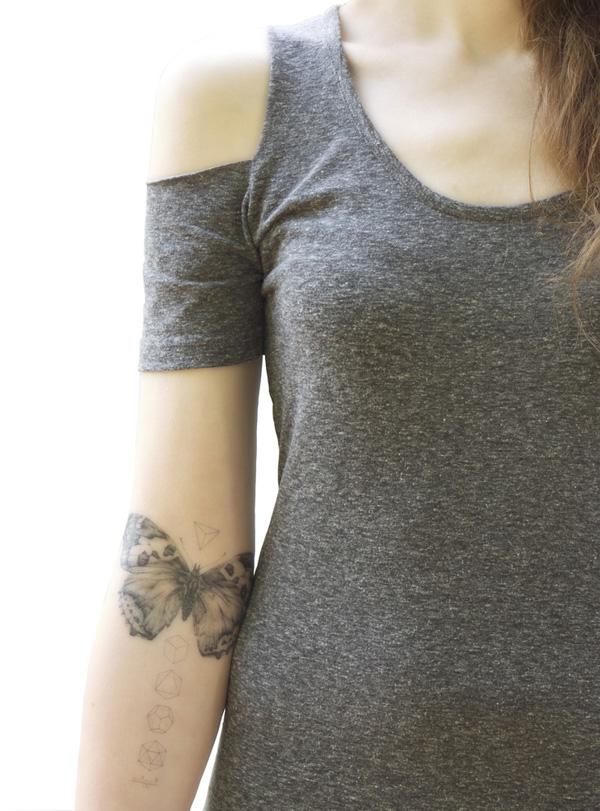 46 Butterfly temporary tattoos