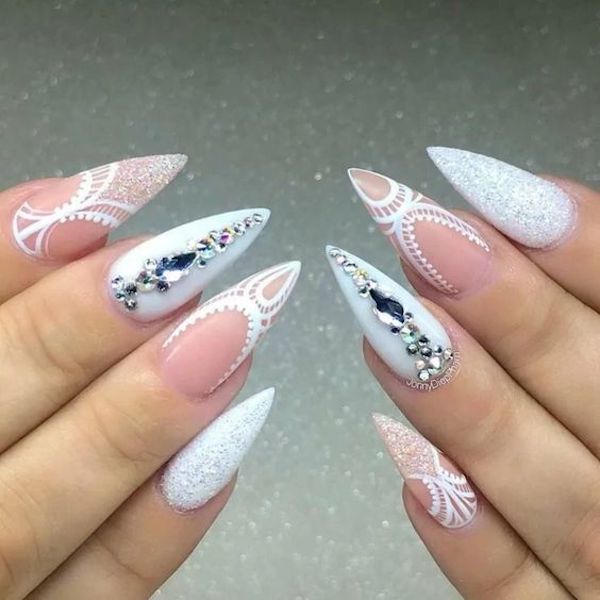 Beautiful Bridal Nail