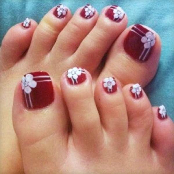 Toenail Art Designs - 22 Photos of Works - Nail Art for Toes