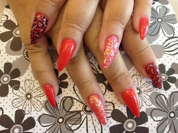Stiletto nails