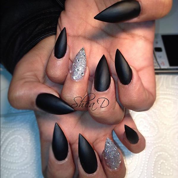 cool stiletto nails