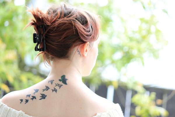 1 Birds girly tattoos