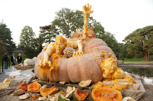 17 Zombie Pumpkin Carving