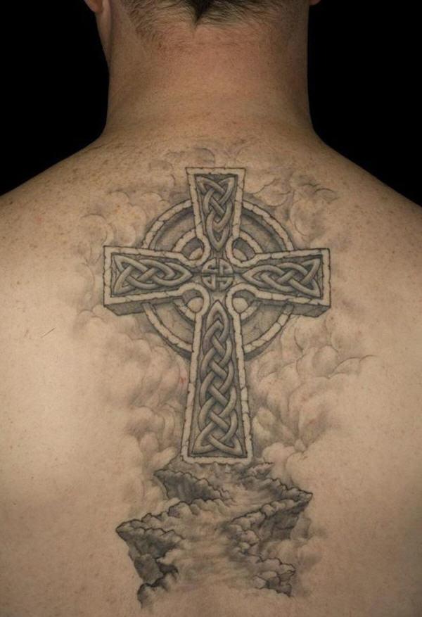 2 celtic cross tattoo