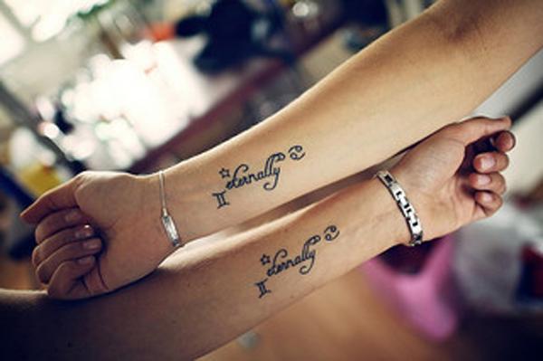 Heart Beat Tattoo Idea For SistersFamily Tattoo Ideas
