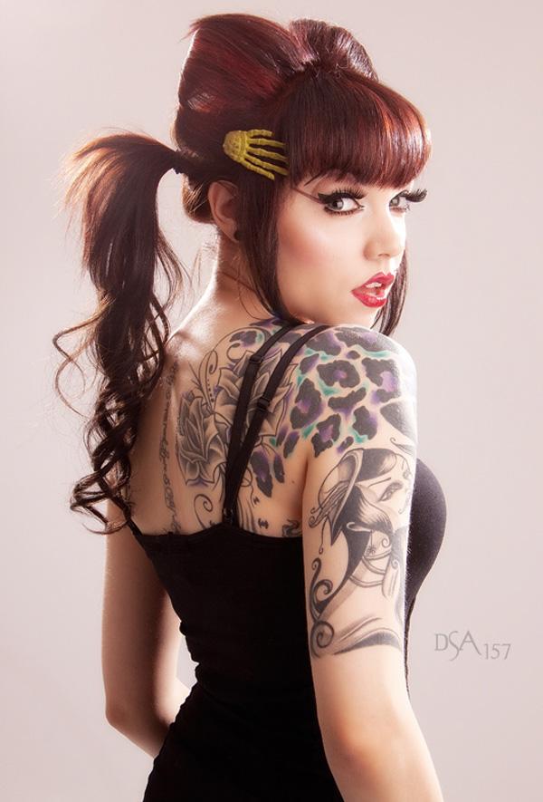 30+ Cheetah and Leopard Print Tattoos for Women