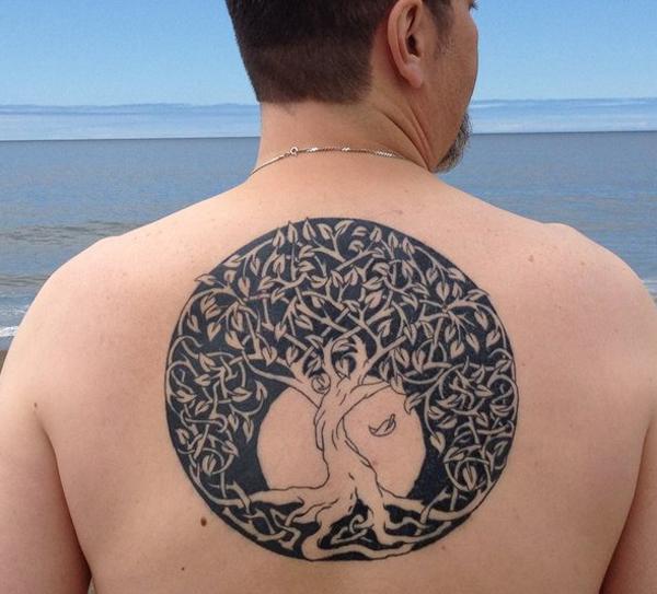 Celtic tree of life tattoo