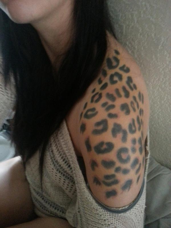 61 Incredible Leopard Print Shoulder Tattoos  Tattoo Designs   TattoosBagcom