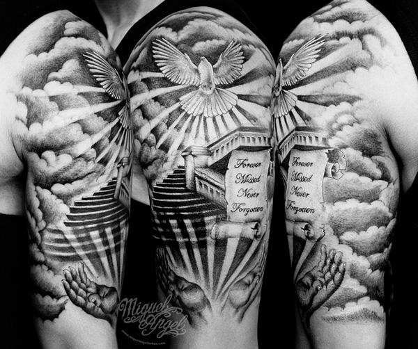 55 Peaceful Dove Tattoos Cuded