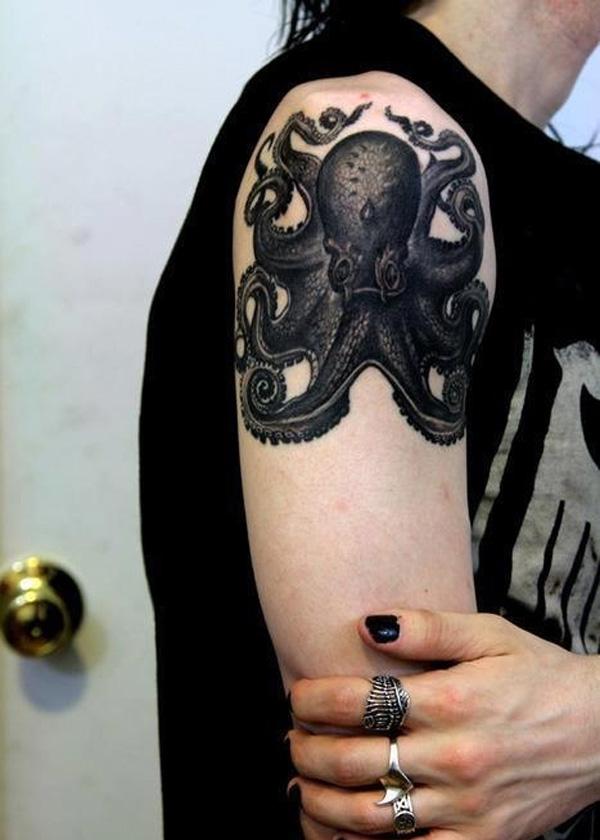 Octopus tattoo girl 150 Unbelievably