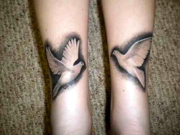 Christian Dove Tattoos