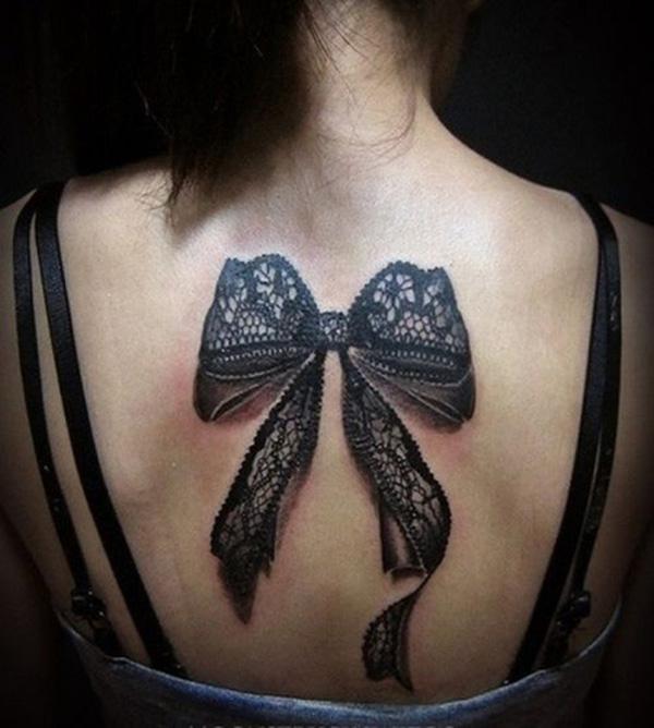 48 Bow girly tattoos