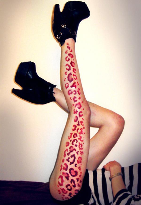 30+ Cheetah and Leopard Print Tattoos for Women