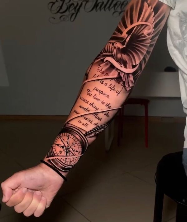 Dove tattoo  Dev Tattoos  Tattoo Artist in New Delhi India