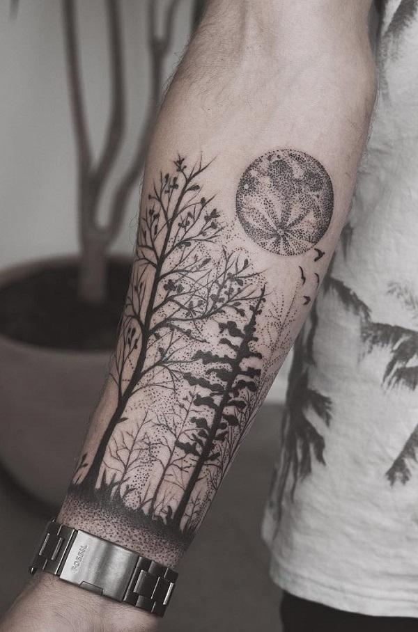 Nature Forearm Tattoos