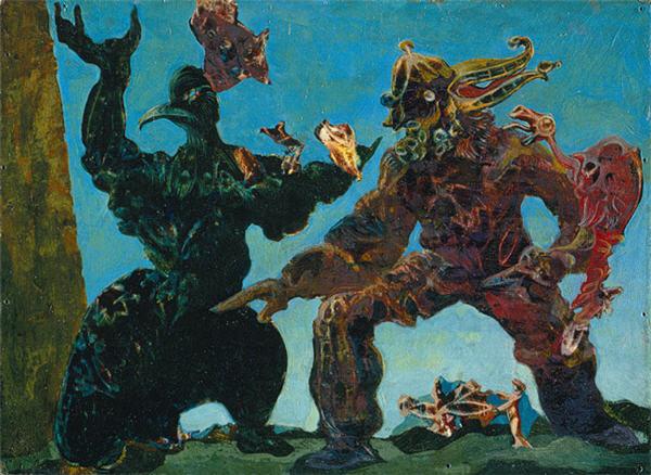 The-Barbarians-Max-Ernst-1937