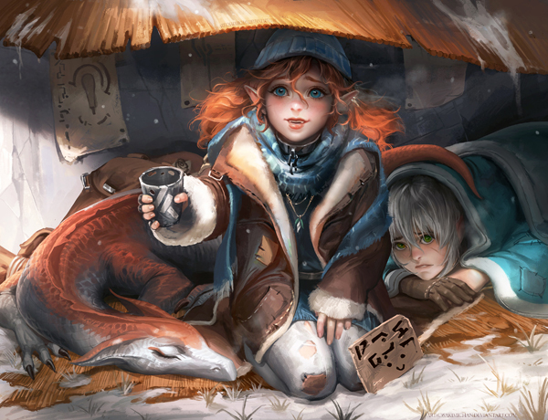 spare_some_change_m_am__by_sakimichan