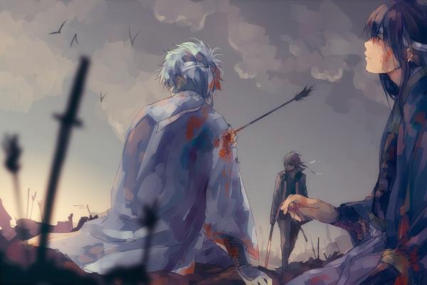 16 anime drawings-Gintama - Daybreak