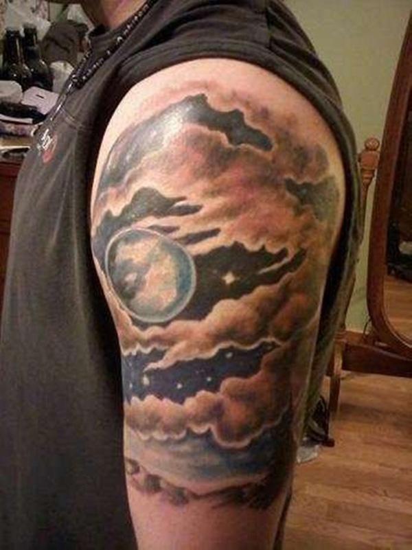 40 Awesome Cloud Tattoo Designs | Cuded