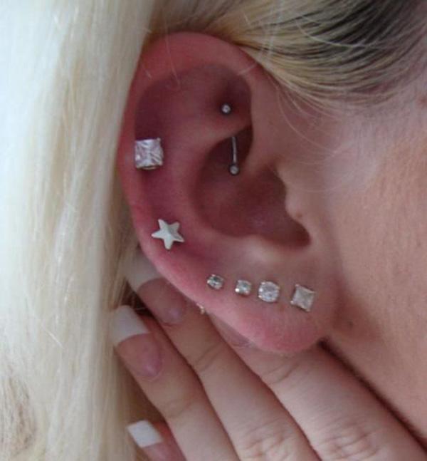 50 Beautiful Ear Piercings | Art and Design