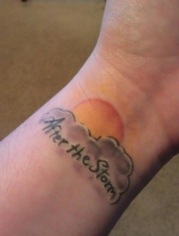 Top more than 175 cloud sun tattoo latest