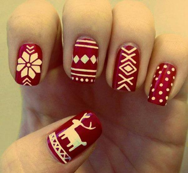 22 Christmas nails