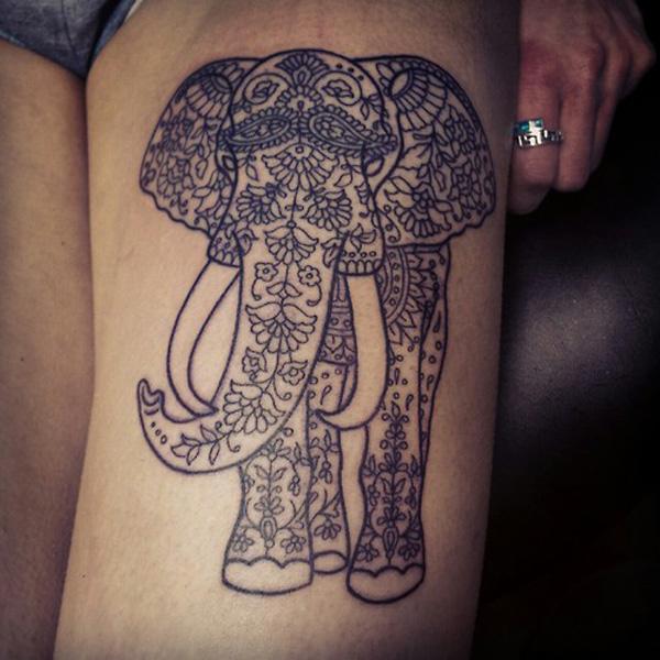 55+ Unique Elephant Tattoo Designs For Men: Symbolism, Styles & Placement  Guide