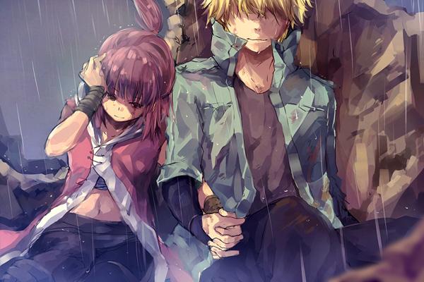 26 anime drawings-I don't cry