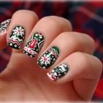 65 Cute Christmas Nails