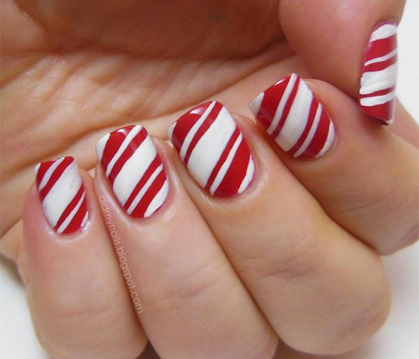 65 Cute Christmas Nails | Art and Design