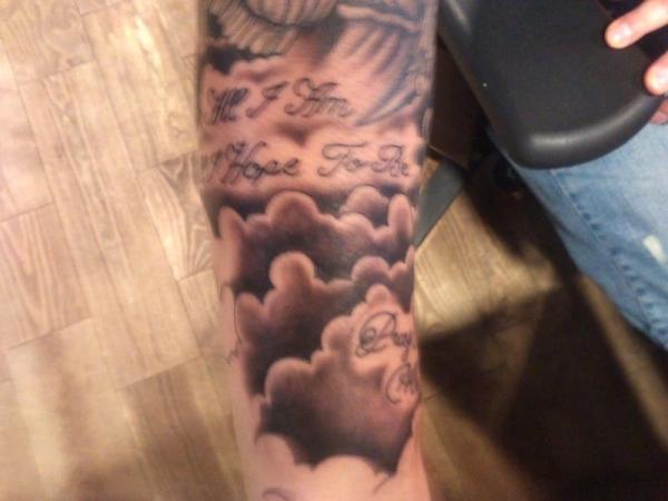 40 Awesome Cloud Tattoo Designs Cuded