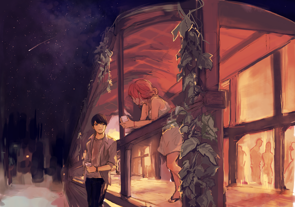 5 anime drawings-SG shooting star