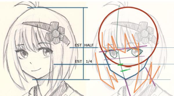 How To Draw Anime Eyes Step by Step  2 Examples