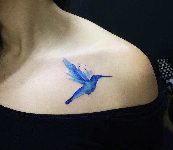 70 Amazing Hummingbird Tattoo Designs
