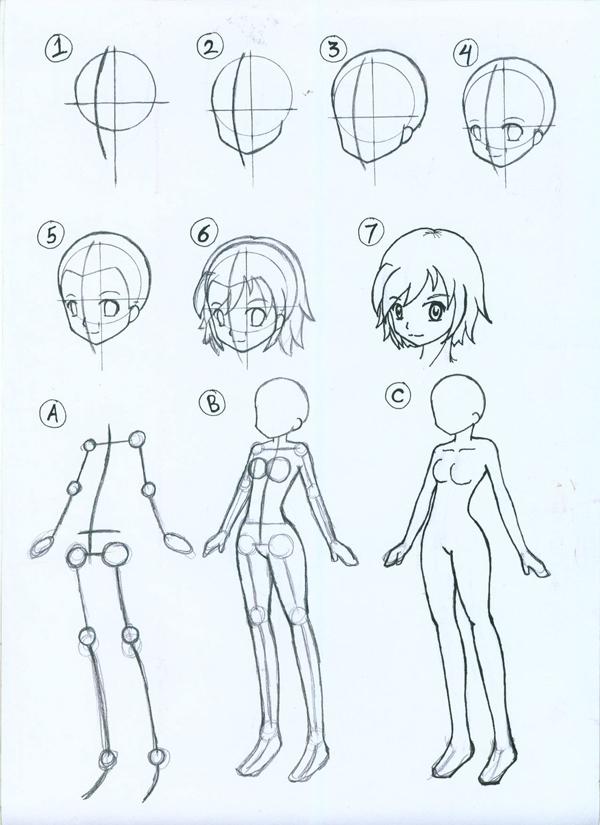 How to Draw Anime Characters, Step By Step, Most Recent