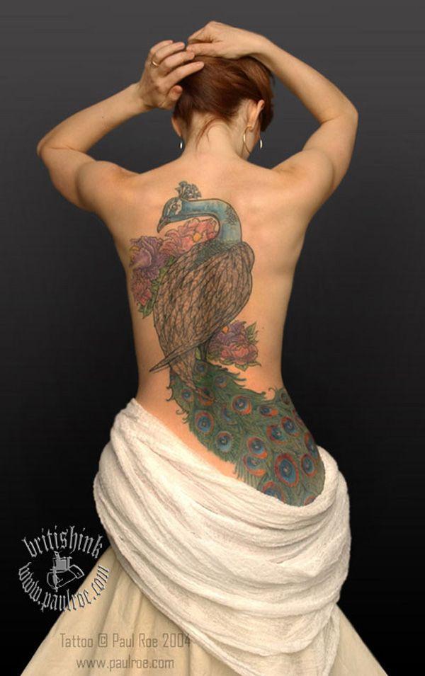 10 Best Peacock Tattoo On Back IdeasCollected By Daily Hind News