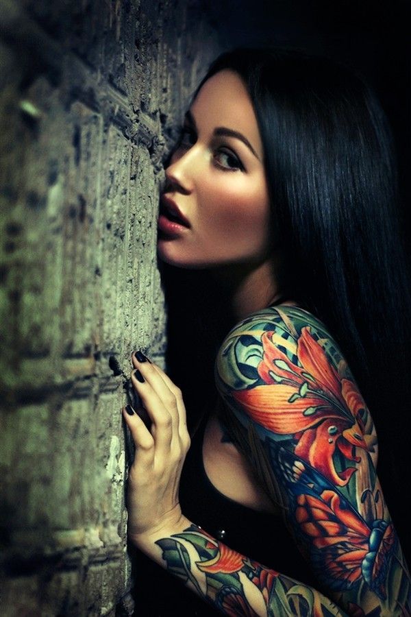 50 Pictures Of Tattooed Women Art And Design 