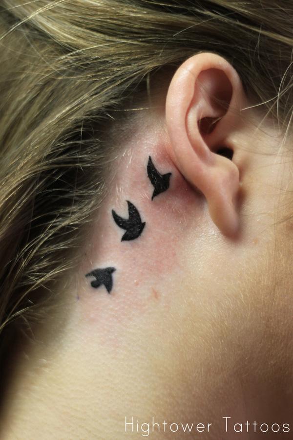 20 Awesome Butterfly Tattoo Behind Ear for Men & Women in 2024