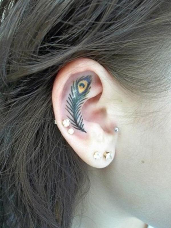 55 Incredible Ear Tattoos  Art and Design