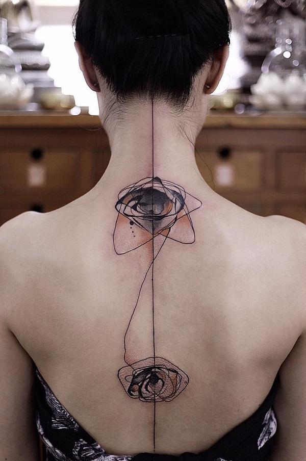 40 Incredibly Artistic Abstract Tattoo Designs  Bored Art