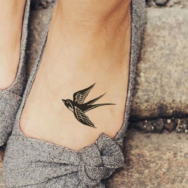 100 Lovely Swallow Tattoos Cuded