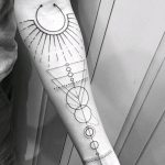 90 Solar System Tattoo Designs for your Celestial Love | Art and Design