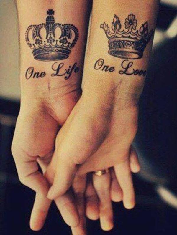 Matching Couple Tattoos Ideas to Try 2019