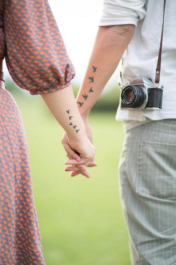 31 Couples With Matching Tattoos That Prove True Love Is Permanent