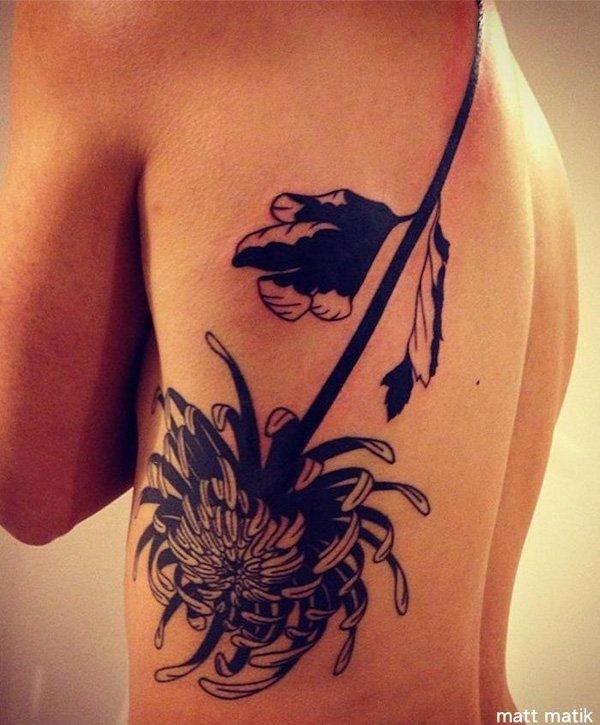 30 Rib Cage Birds Tattoos