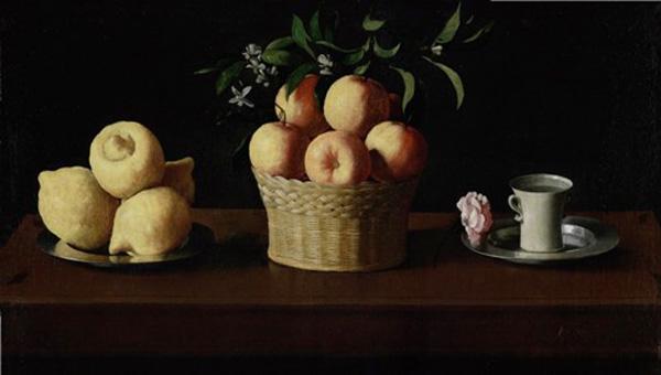 Francisco de Zurbarán, Bodegón or Still Life with Pottery Jars, 1636