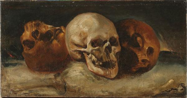 Theodore Gericault the-three-skulls-1814